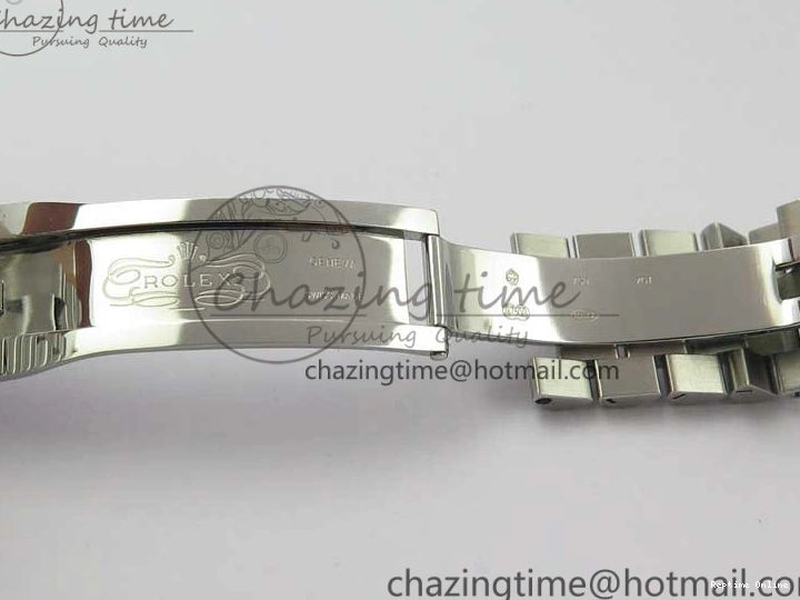 0521 Day-Date 36 SS 128239 Bp Maker Best Edition White MOP Dial Crystral Markers on President Bracelet FlexibleFit 3153